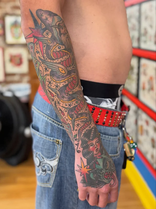 Artist at Copperhead Tattoo & Piercing's work 4