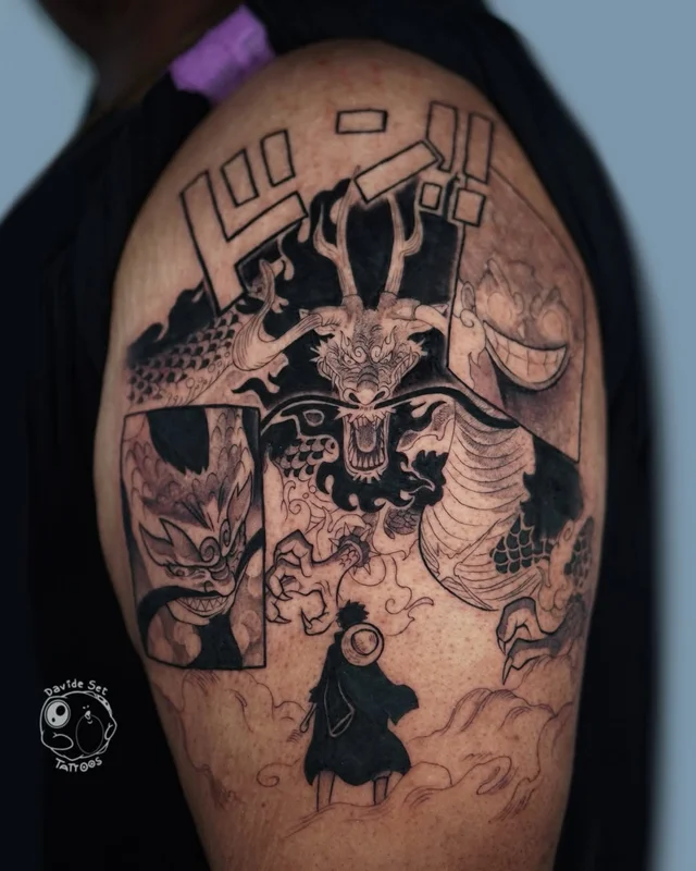 Atlanta • Anime Tattoo's work 3