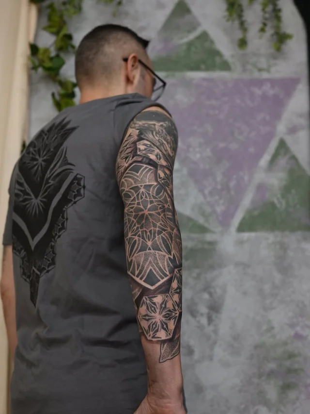 Chris P. DOT WORK, BLK/GREY, GEOMETRIC's work 4