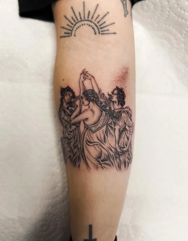 Artist at The Austin Tattoo Co.'s work 2