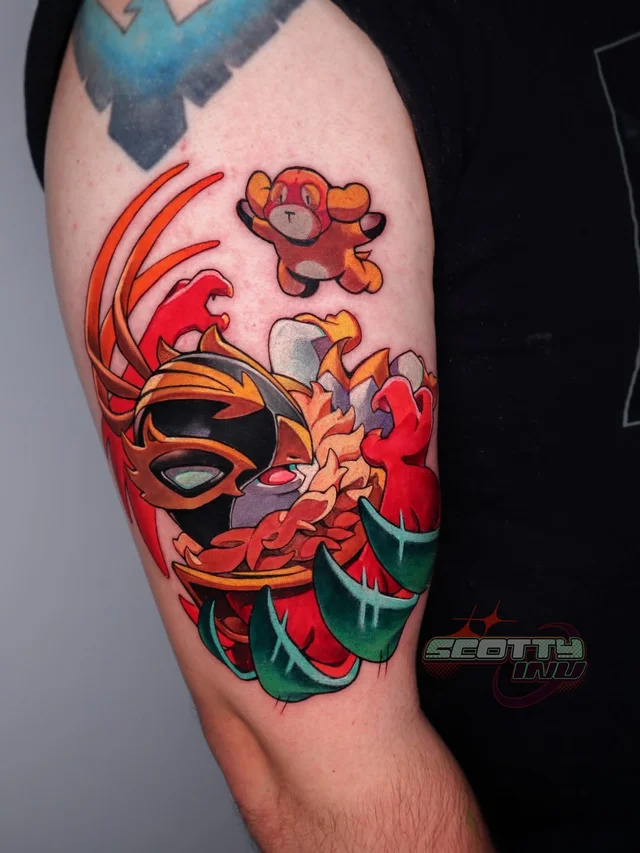 Los Angeles Anime Tattoo's work 2
