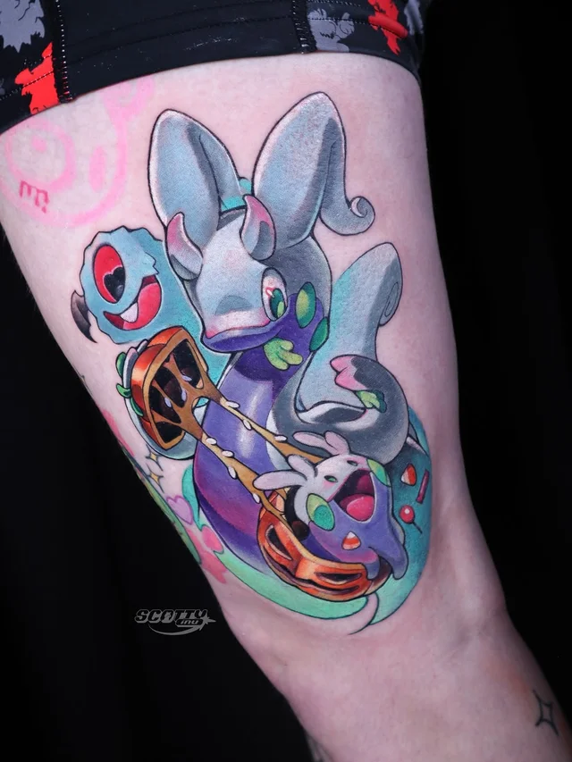 Los Angeles Anime Tattoo's work 1