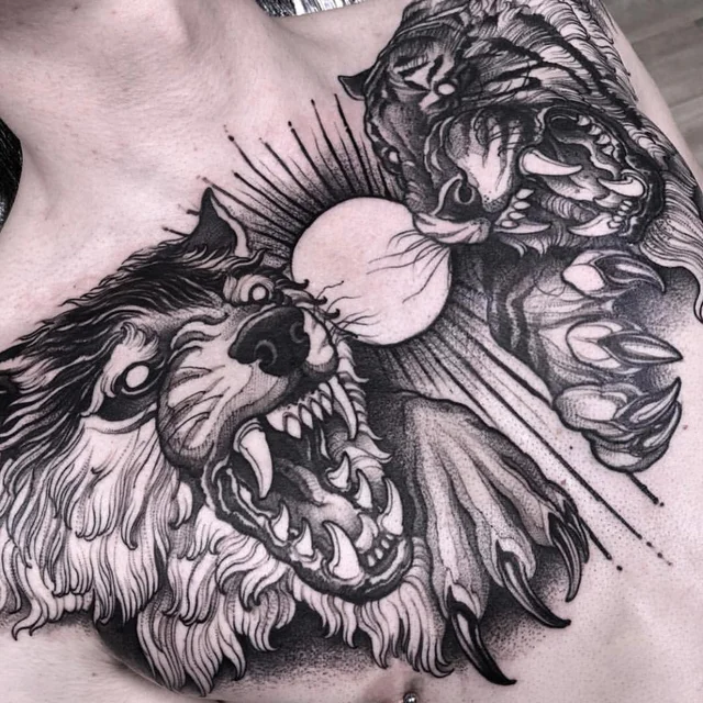 Chaotic Blackworkers⚒'s work 1