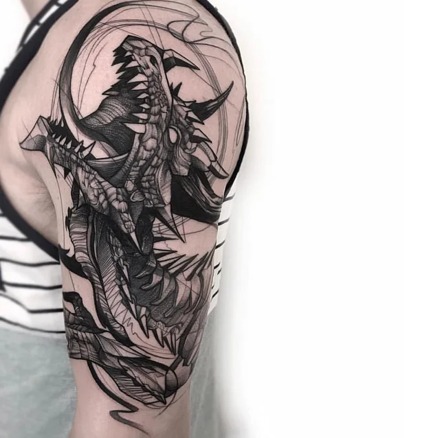 Chaotic Blackworkers⚒'s work 4