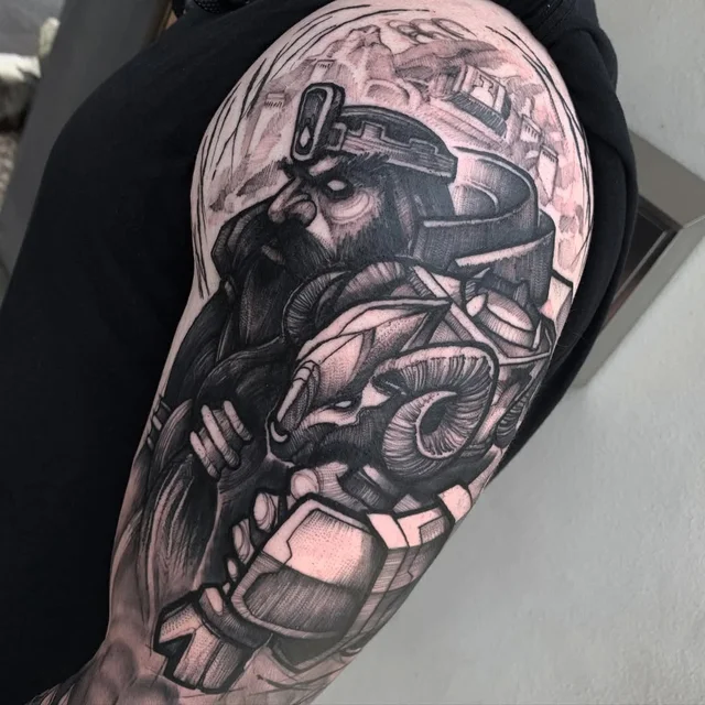 Chaotic Blackworkers⚒'s work 2