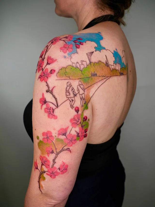 June | Watercolor floral's work 1