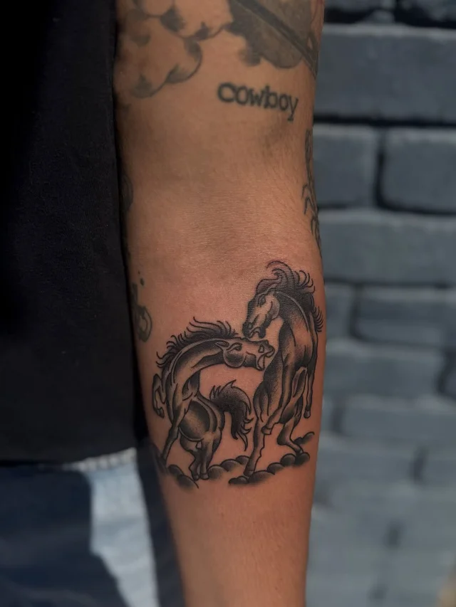 Artist at Moon Tattoo's work 2