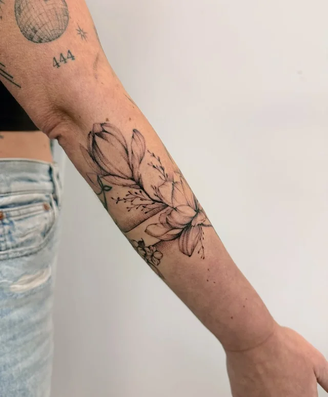 Artist at Moon Tattoo's work 4