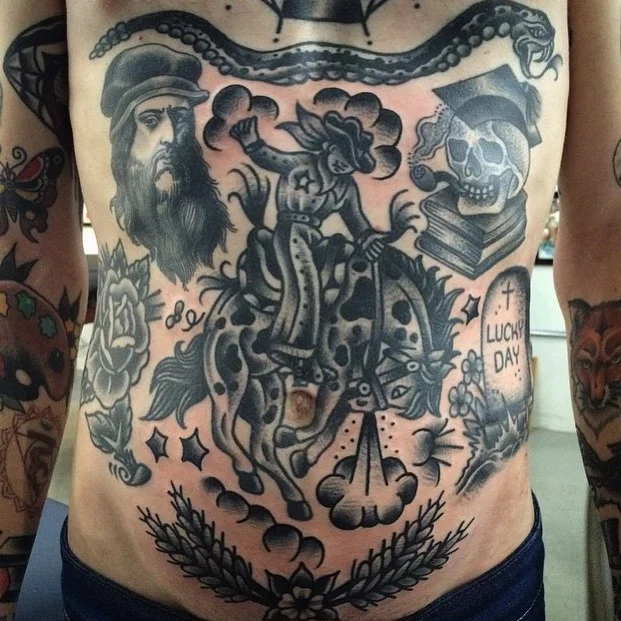 American Traditional Tattoo's work 2