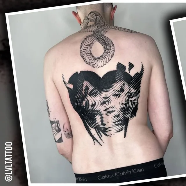 LEVƎ⅃ TATTOO - LA's work 1