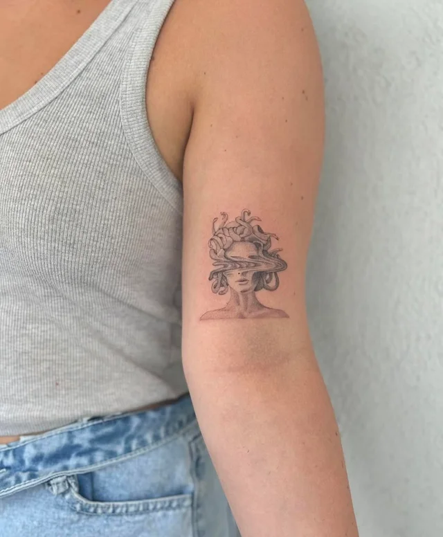 Artist at Moon Tattoo's work 3