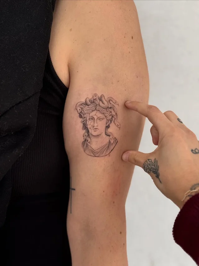 Artist at Moon Tattoo's work 4