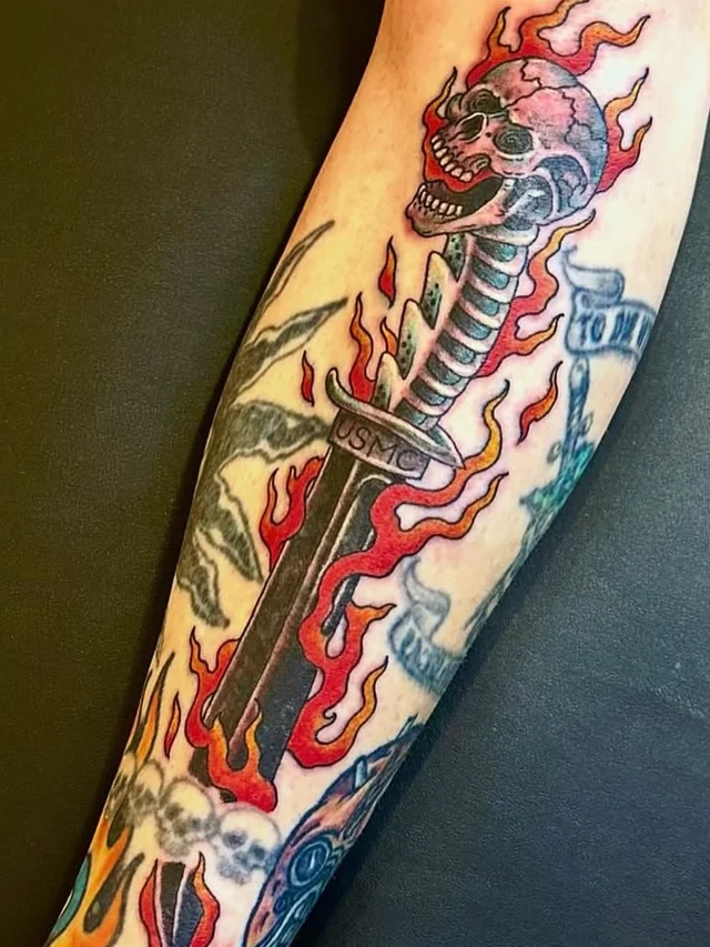 Artist at Great Wave Tattoo's work 3