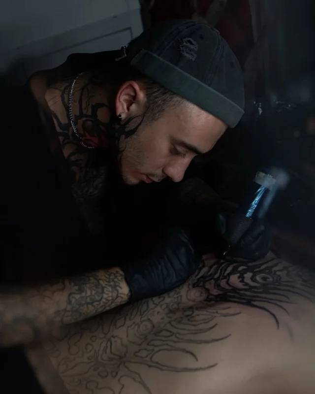 GREY Neo Tribal Los Angeles Tattooer ('s work 1