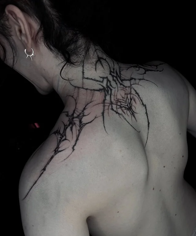 GREY Neo Tribal Los Angeles Tattooer ('s work 4