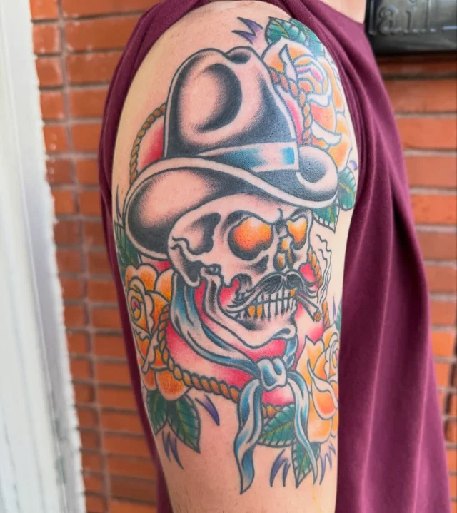 Artist at The Austin Tattoo Co.'s work 2