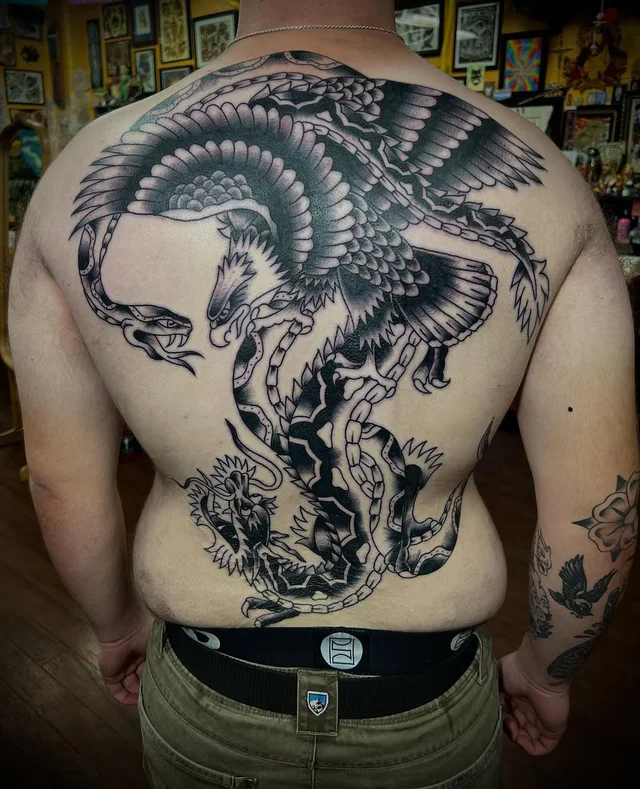 Artist at The Austin Tattoo Co.'s work 2