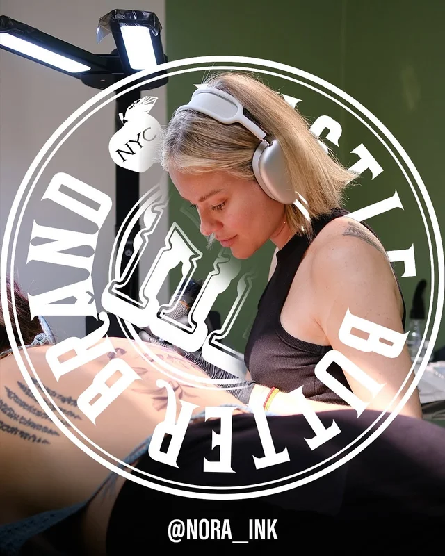 FLOWER TATTOO SF / LA's work 1