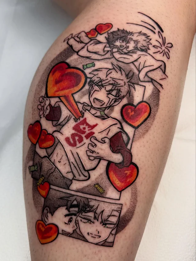 los angeles anime tattoos's work 3