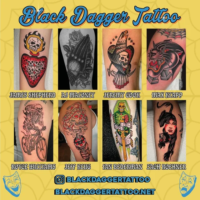 Black Dagger Tattoo's work 2