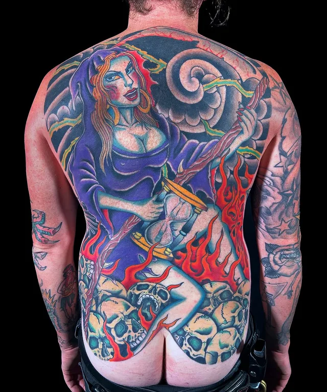 Austin, TX Japanese/Traditional Tattooer's work 3