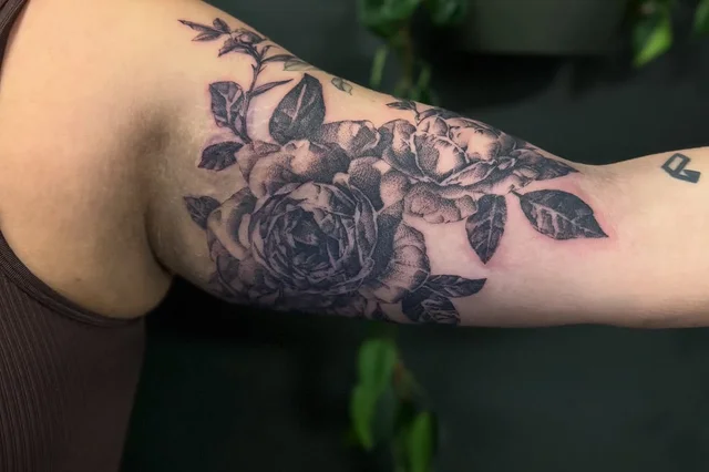 Artist at Moon Tattoo's work 1